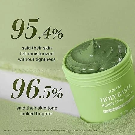 Holy Basil Bubble Deep Cleansing Mask