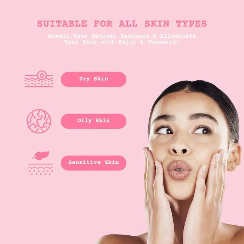 Kojic Acid Turmeric Cleansing Pads