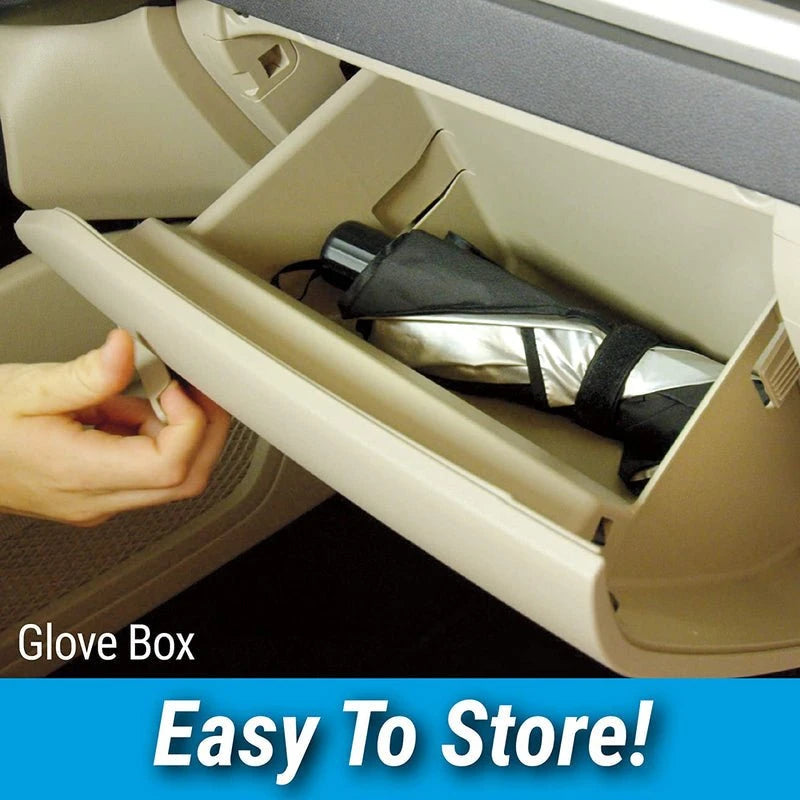Umbrella-Style Car Windshield Sun Shade