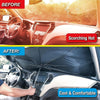 Umbrella-Style Car Windshield Sun Shade