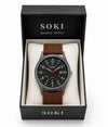 Nylon Strap Analog Wristwatch