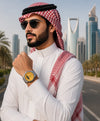Turquoise Dial Stainless Steel Watch