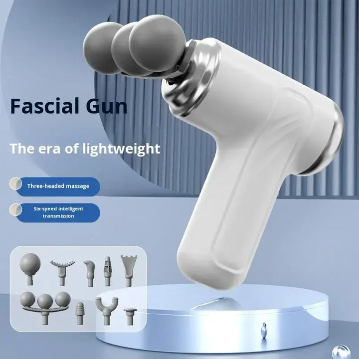 Light Age Fascia Massage Gun – 6-Speed Deep Tissue Muscle Massager