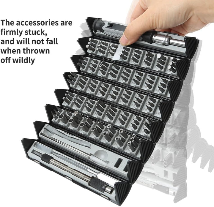Precision Screwdriver Set 126-Piece – Professional Electronics Repair & Mini Tool Kit