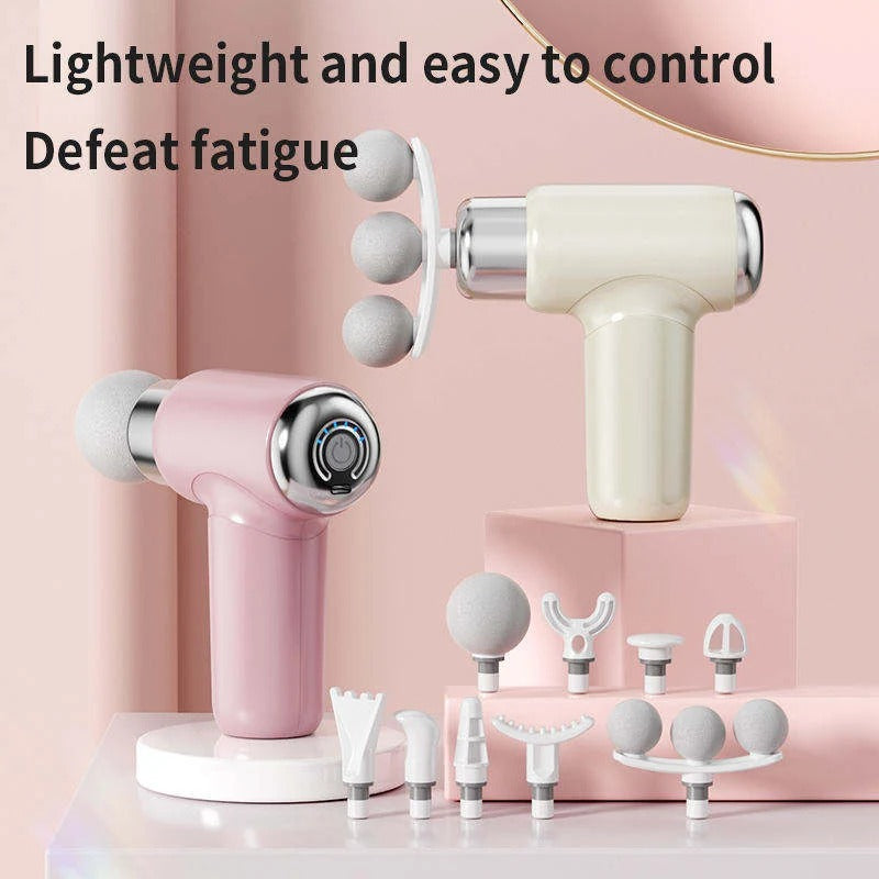 Light Age Fascia Massage Gun – 6-Speed Deep Tissue Muscle Massager