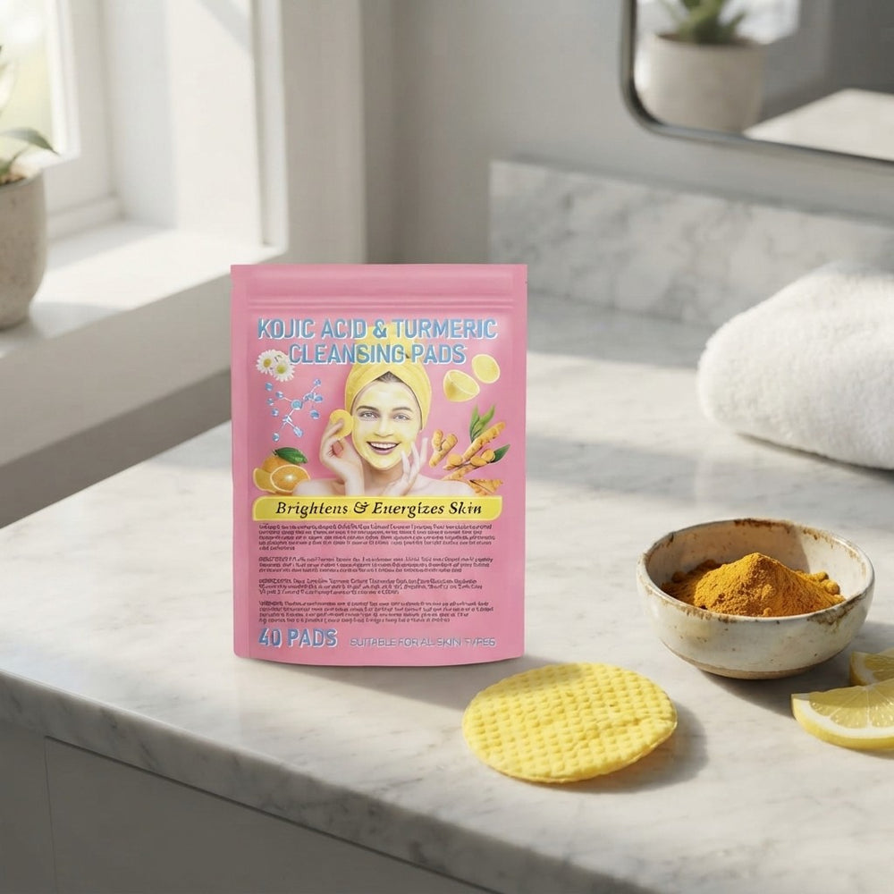 Kojic Acid Turmeric Cleansing Pads