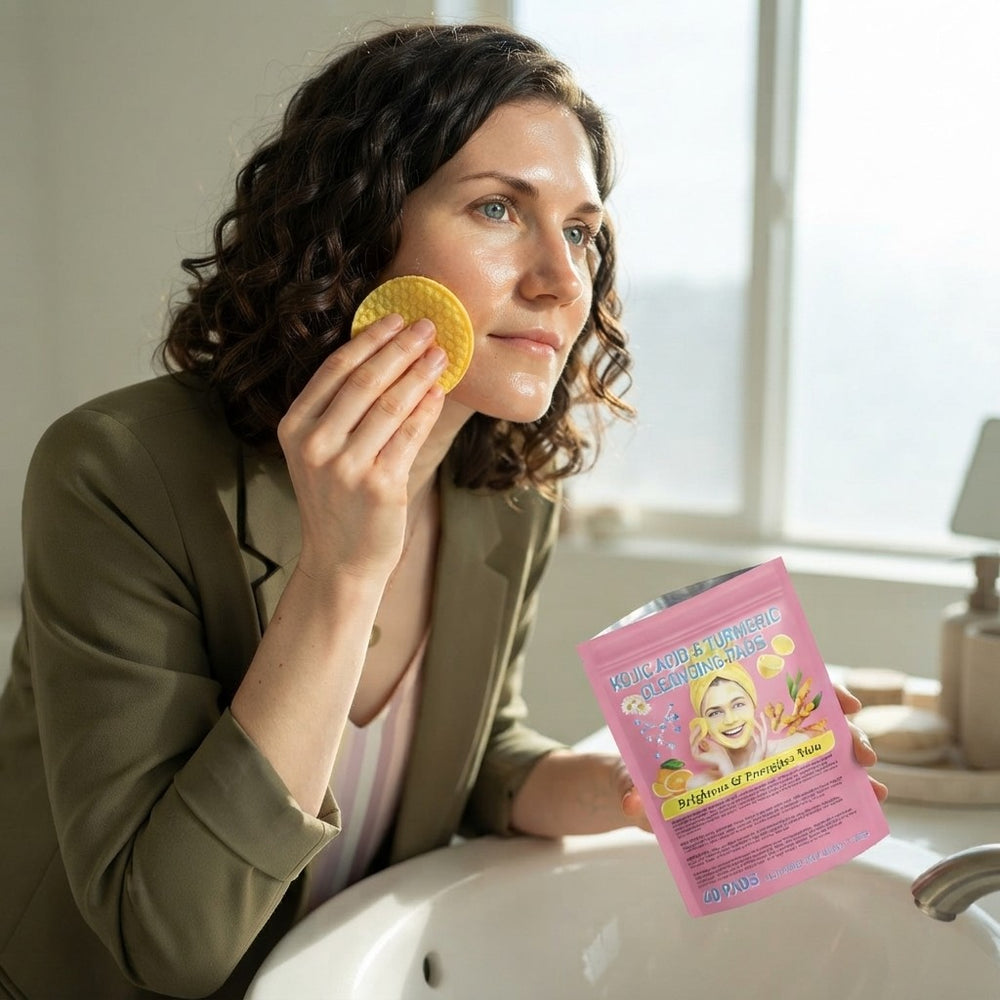 Kojic Acid Turmeric Cleansing Pads