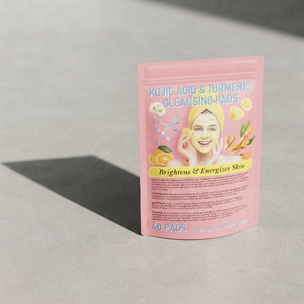 Kojic Acid Turmeric Cleansing Pads