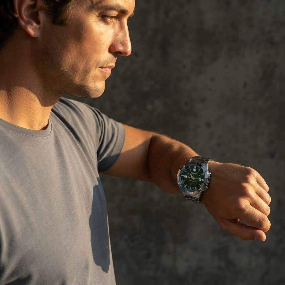 Casio Illuminator Stainless Steel Watch