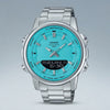 Turquoise Dial Stainless Steel Watch