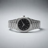 Classic Stainless Steel Arabic Numeral Watch
